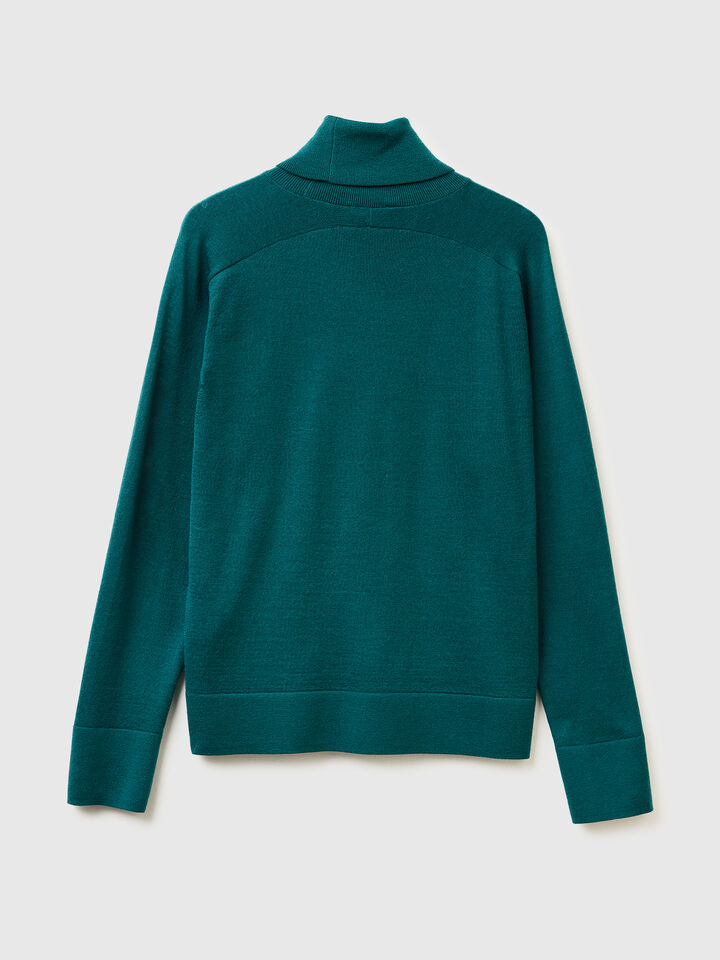 TURTLE NECK SWEATER Women image number 6